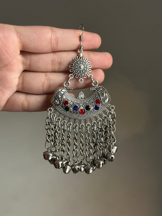 Chamkeeli Afghan Earrings