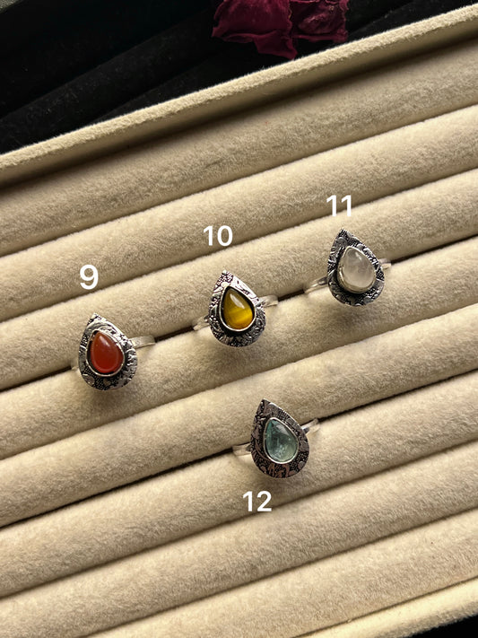 Tear Stone Ring