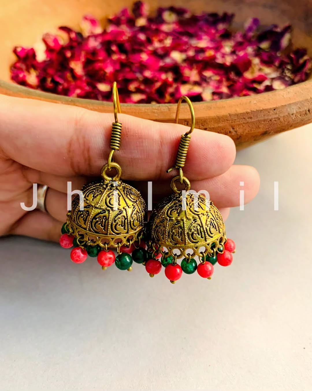 Small jhumki design 43