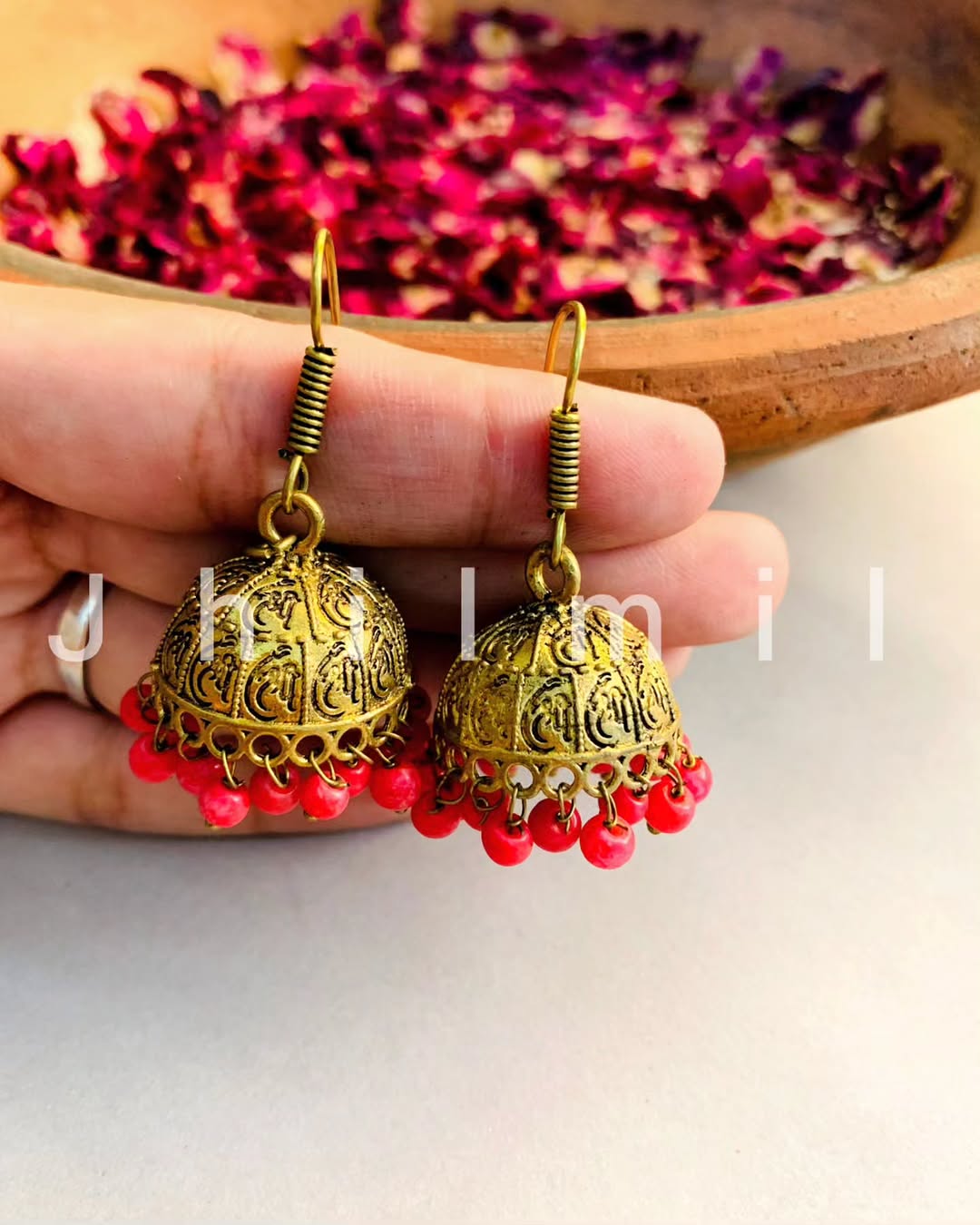 Small jhumki design 43