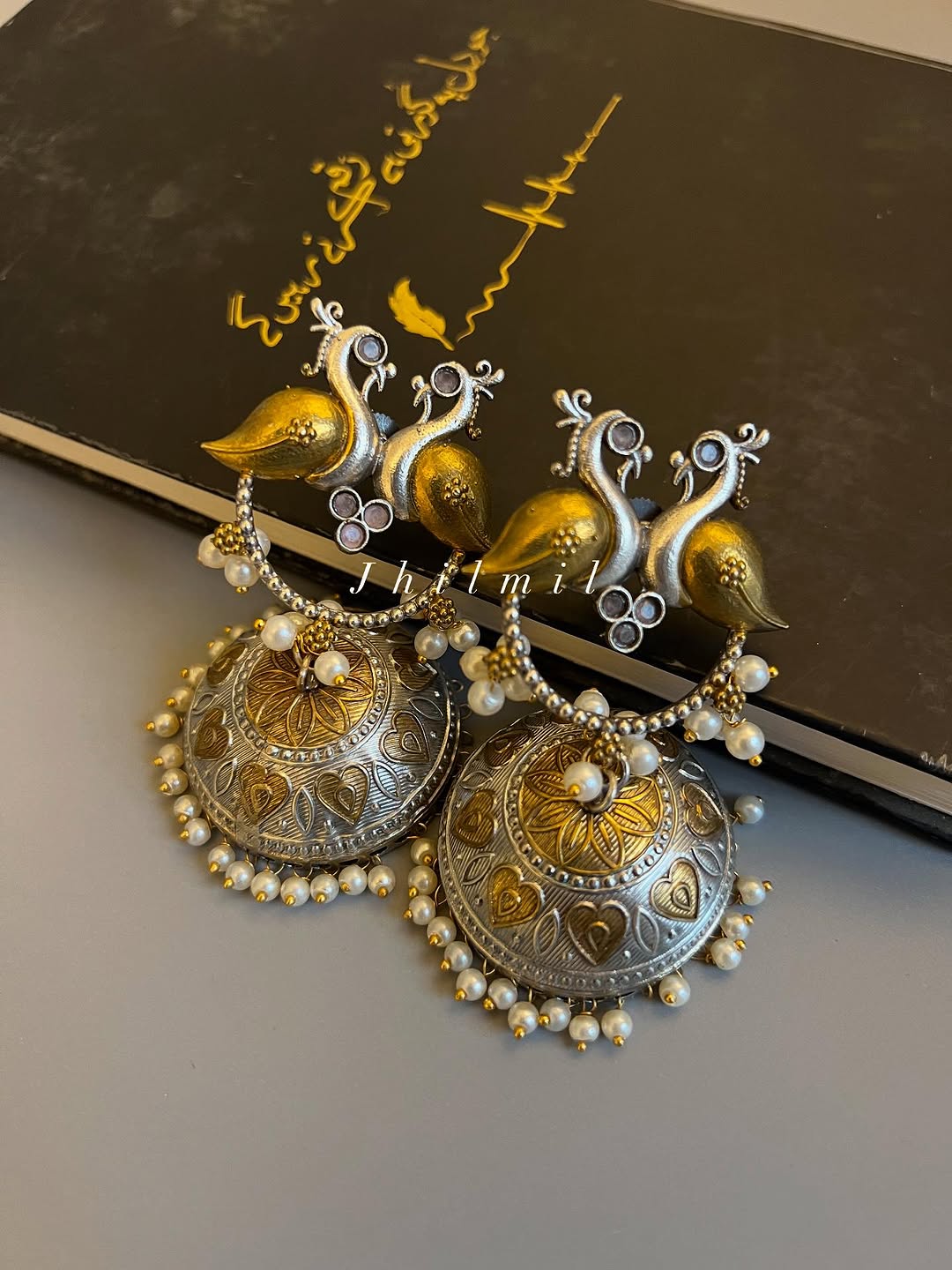 Hans Dual tone Jhumka