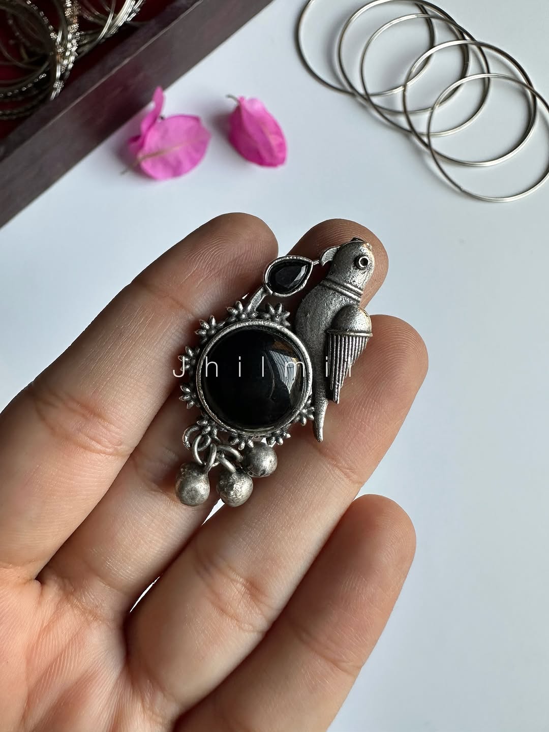 Bird Stone Ring