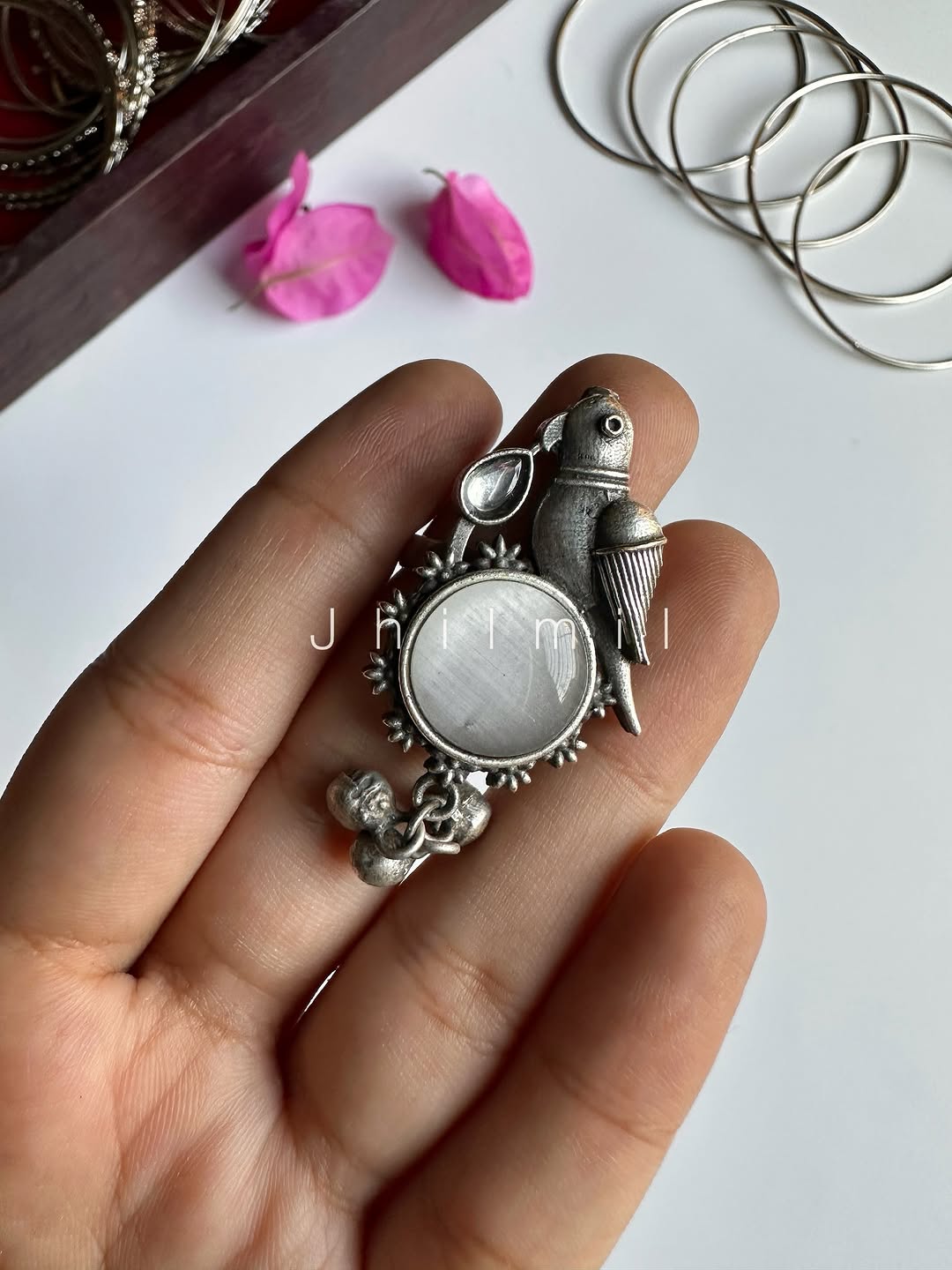 Bird Stone Ring