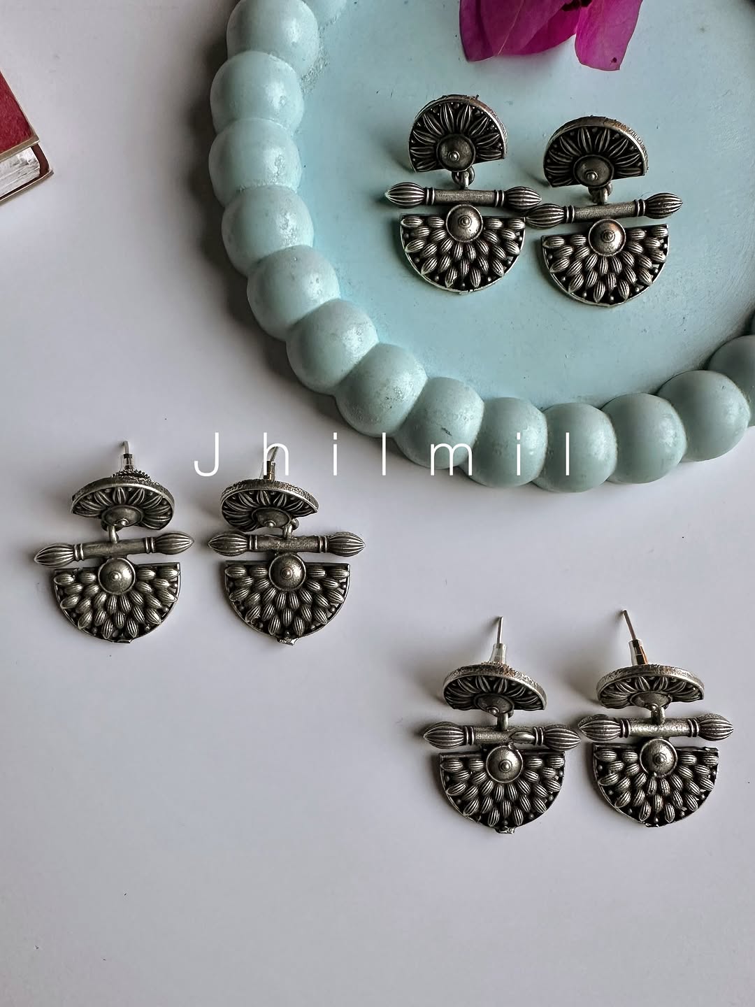 Pankhi drop earrings