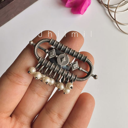 Adjustable Antique Pearl Ring