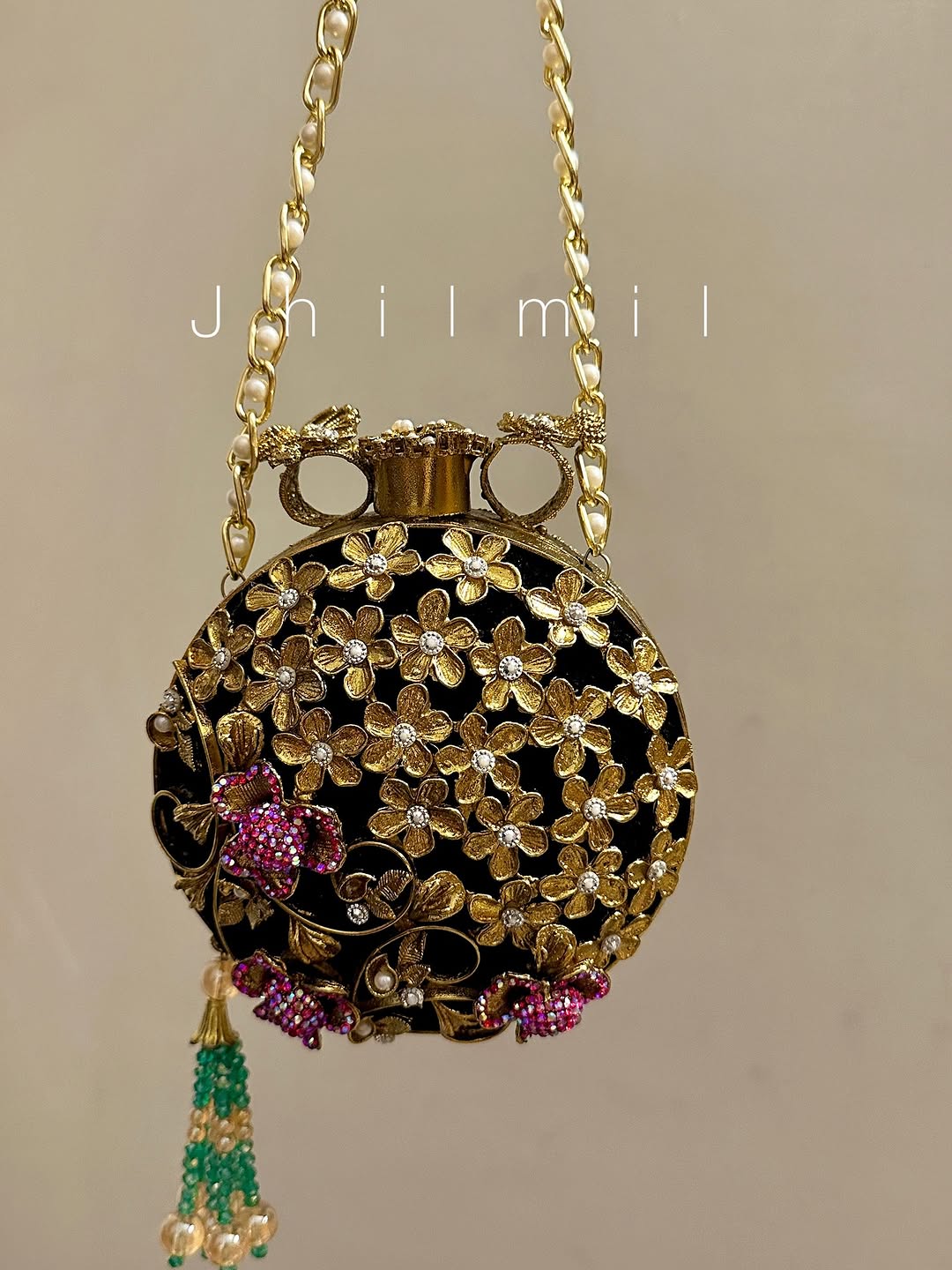 Luxury Clutch - Round Multi