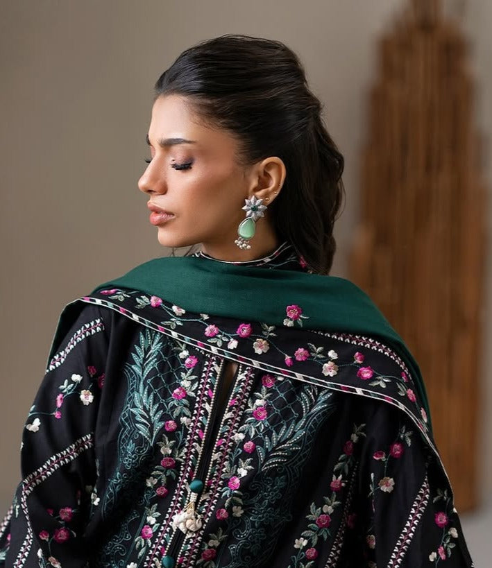 Flower stone drop Ear candy