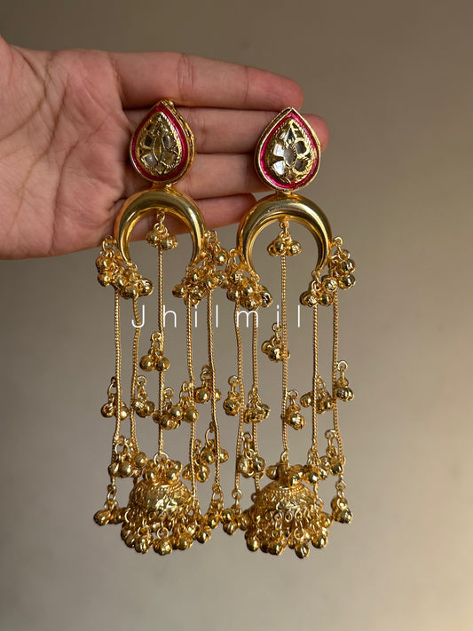 Chand Begum Kashmiri Jhumka