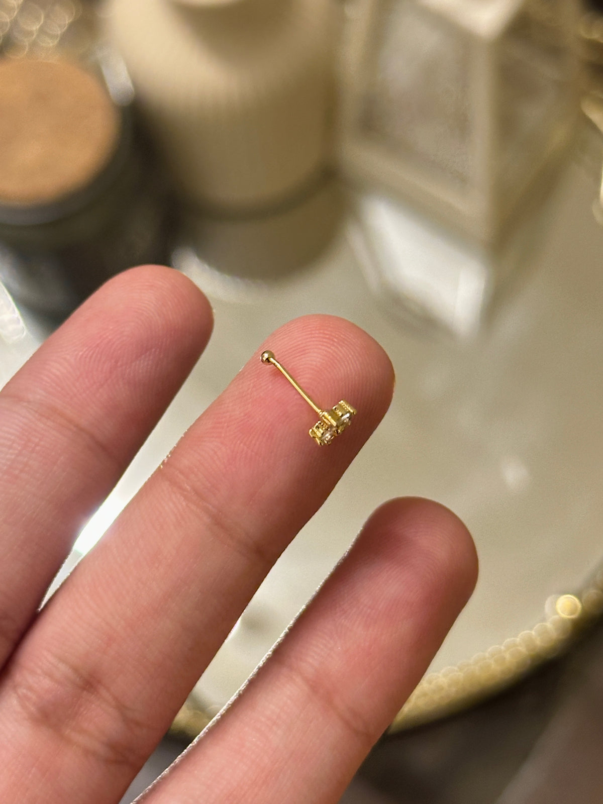 Star Nose/Ear Piercing Stud(Press On)