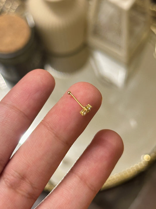Star Nose/Ear Piercing Stud(Press On)