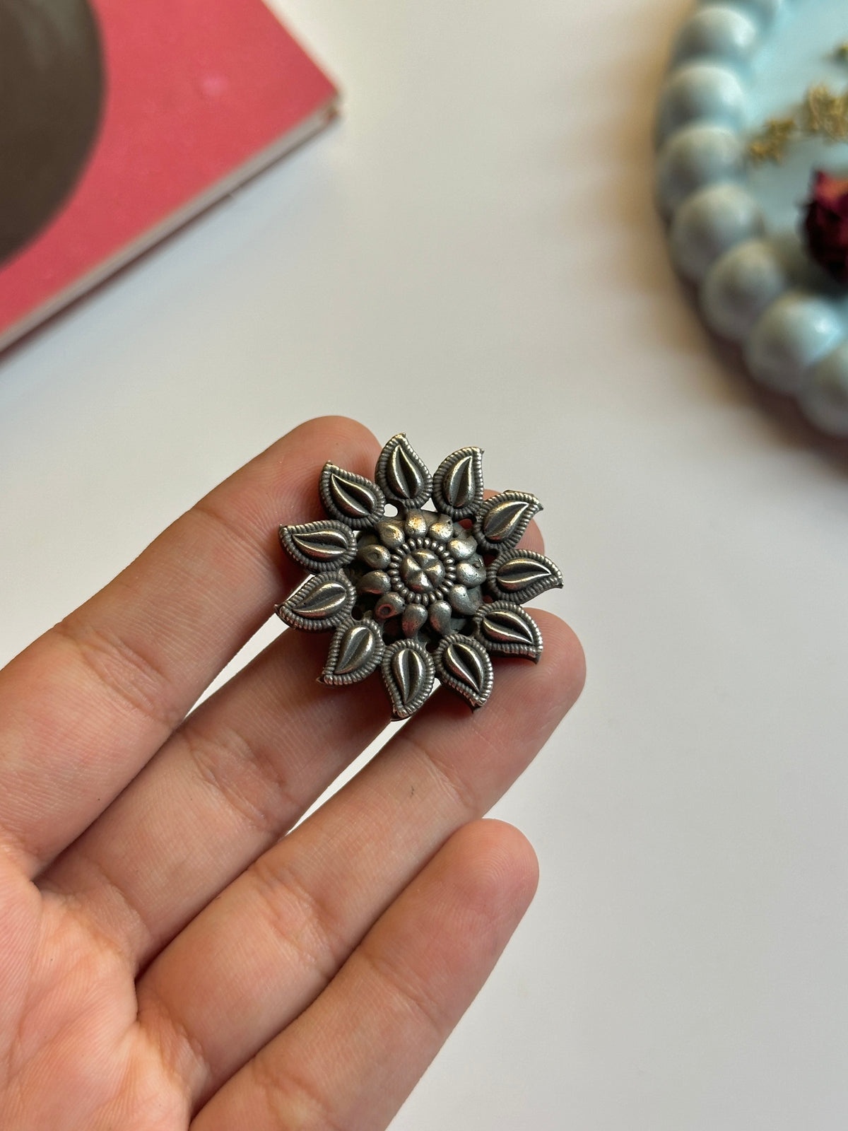 Chunky Phool Ring