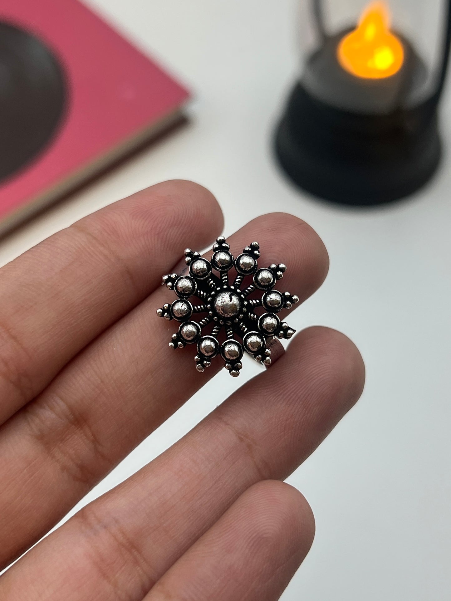 Small Oxidized Ring Design 008