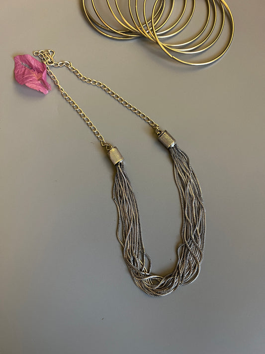 Multi strand Adjustable Mala