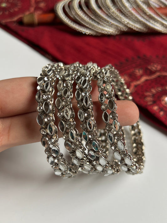 Glass Stone karas/Bangles