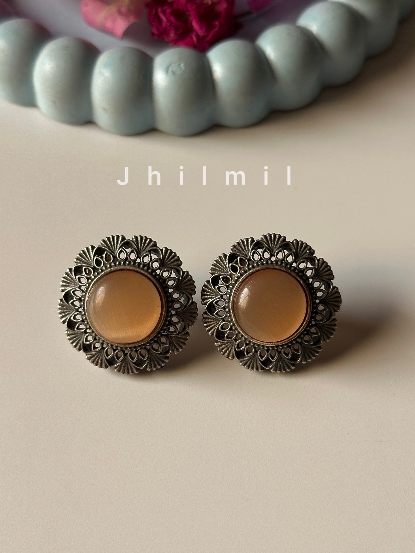 Snowflake Candy Studs