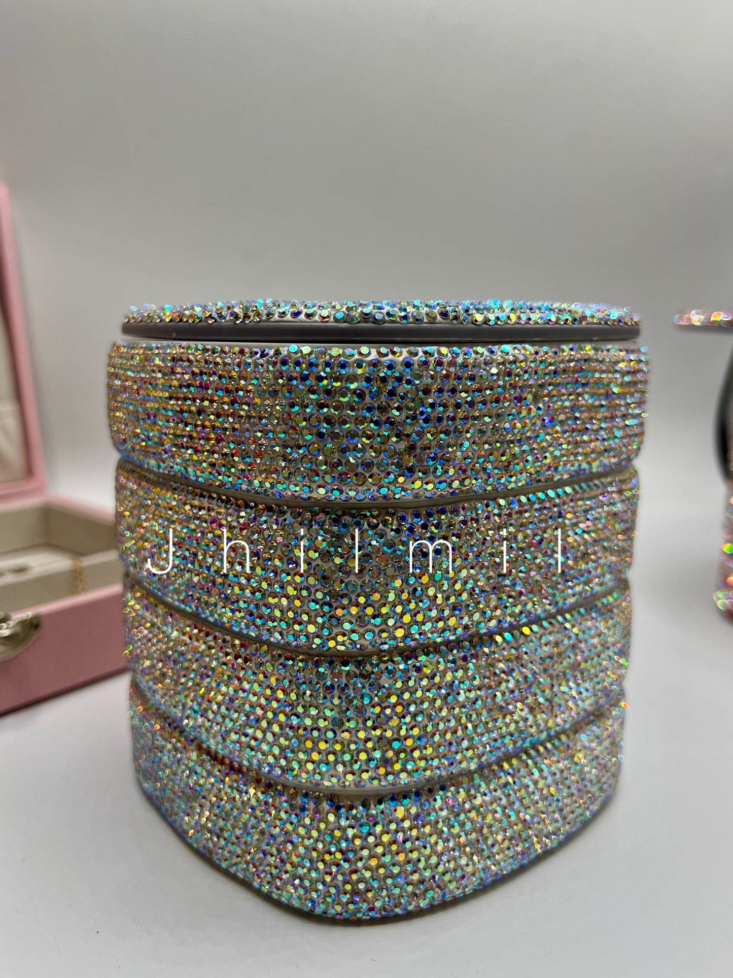 Bling Rhinestone Jewelry Organizer