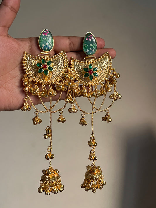 Bano Begum Kashmiri Earrings