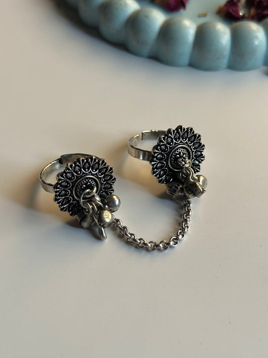 Phool Double Ring - 1