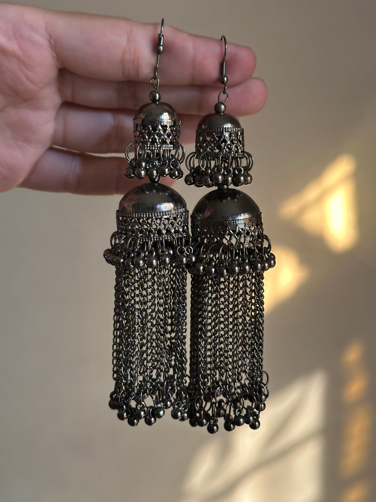 Long Chain Jhumka(2 Colors)