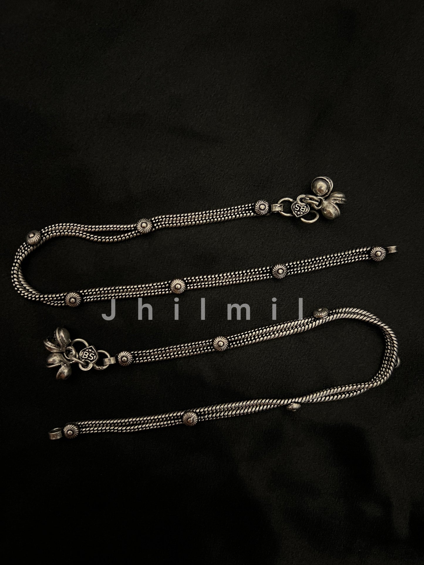 Double chain Anklet
