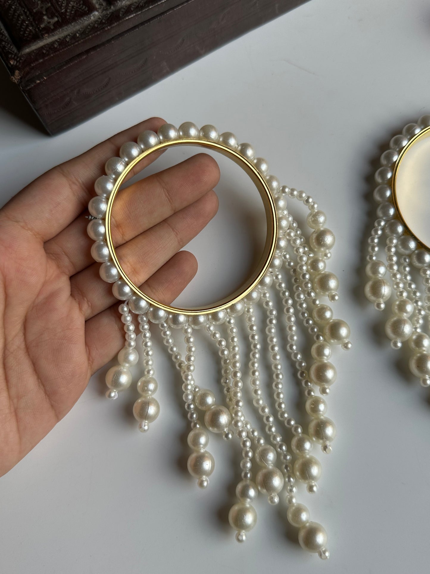 Pearl Rain Bangles