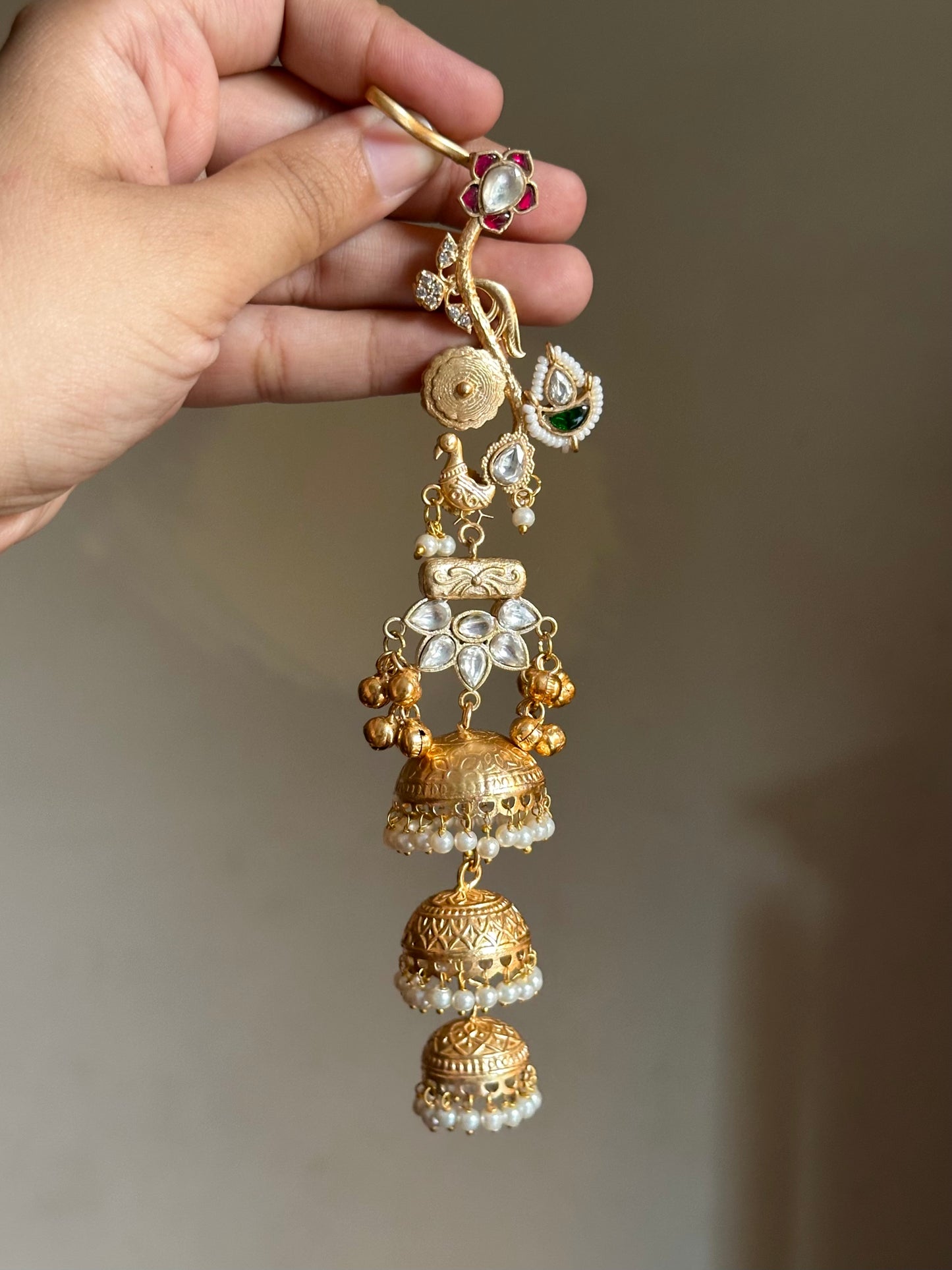 Teen jhumki Kanphool