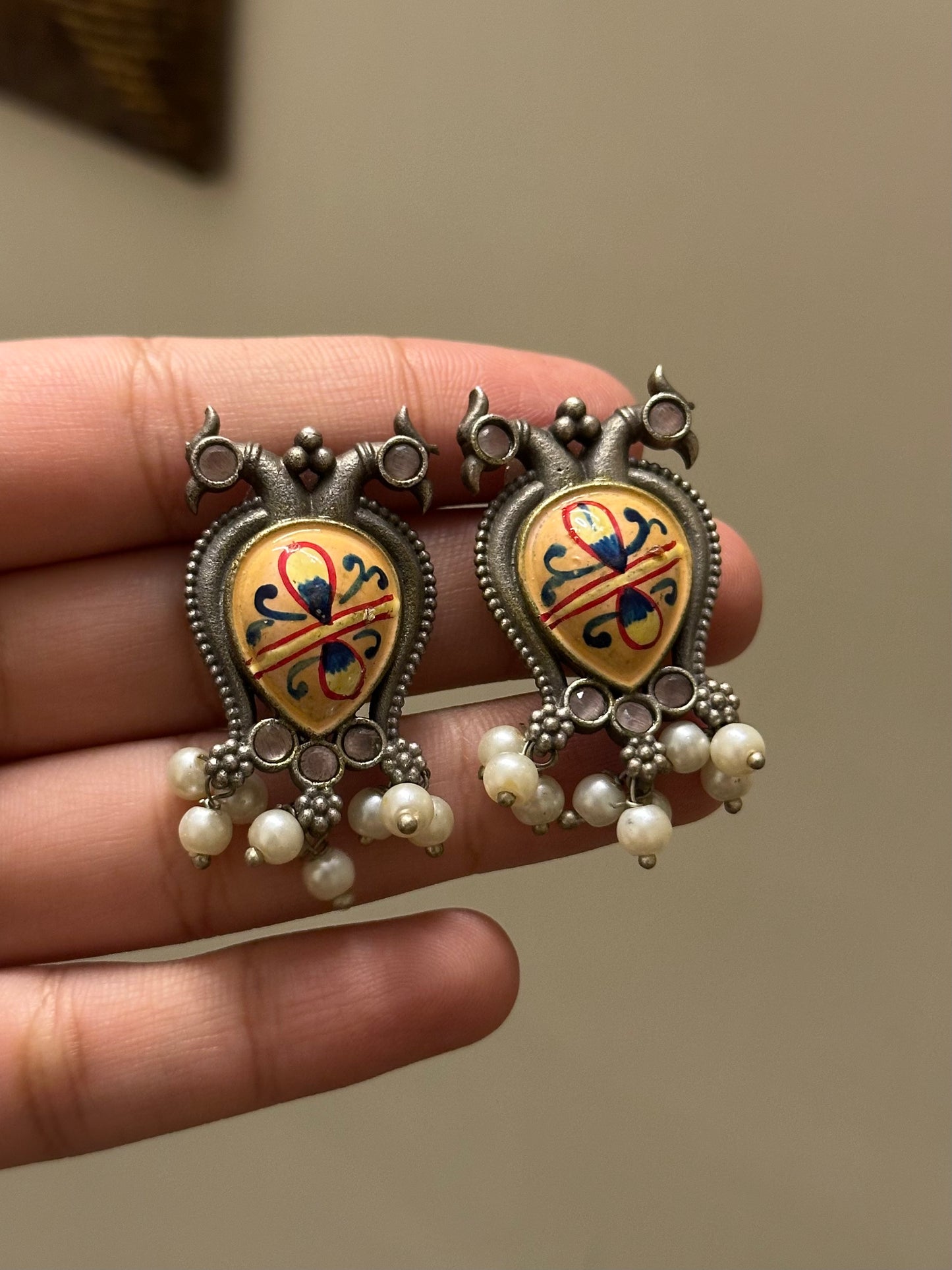 Painted Peacock Stud(Defected)