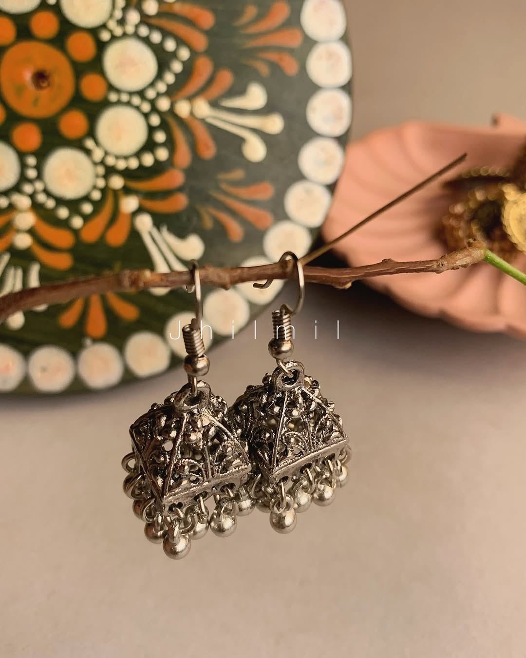 Hook Square Small Jhumki