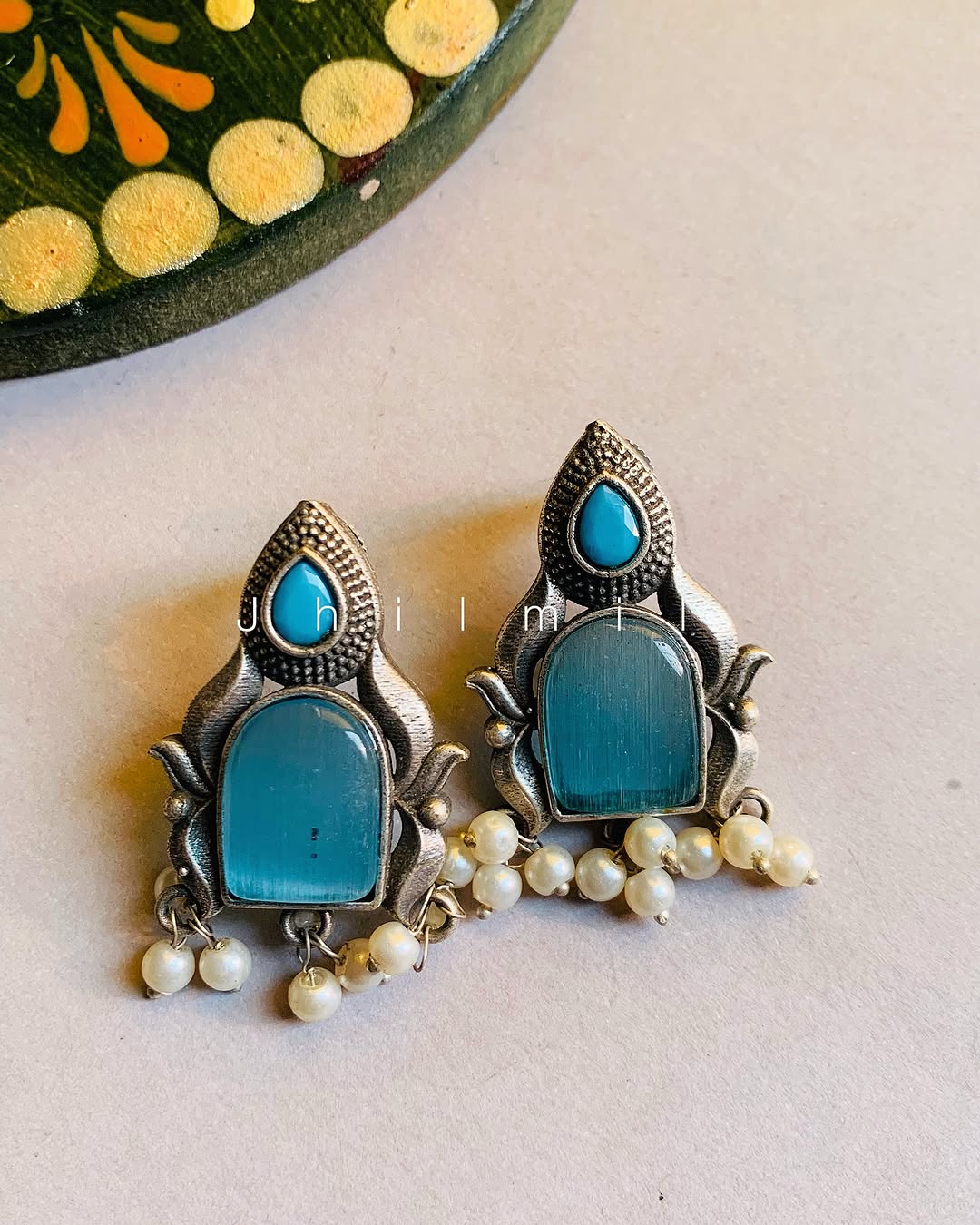 Abstract carved Ear candies