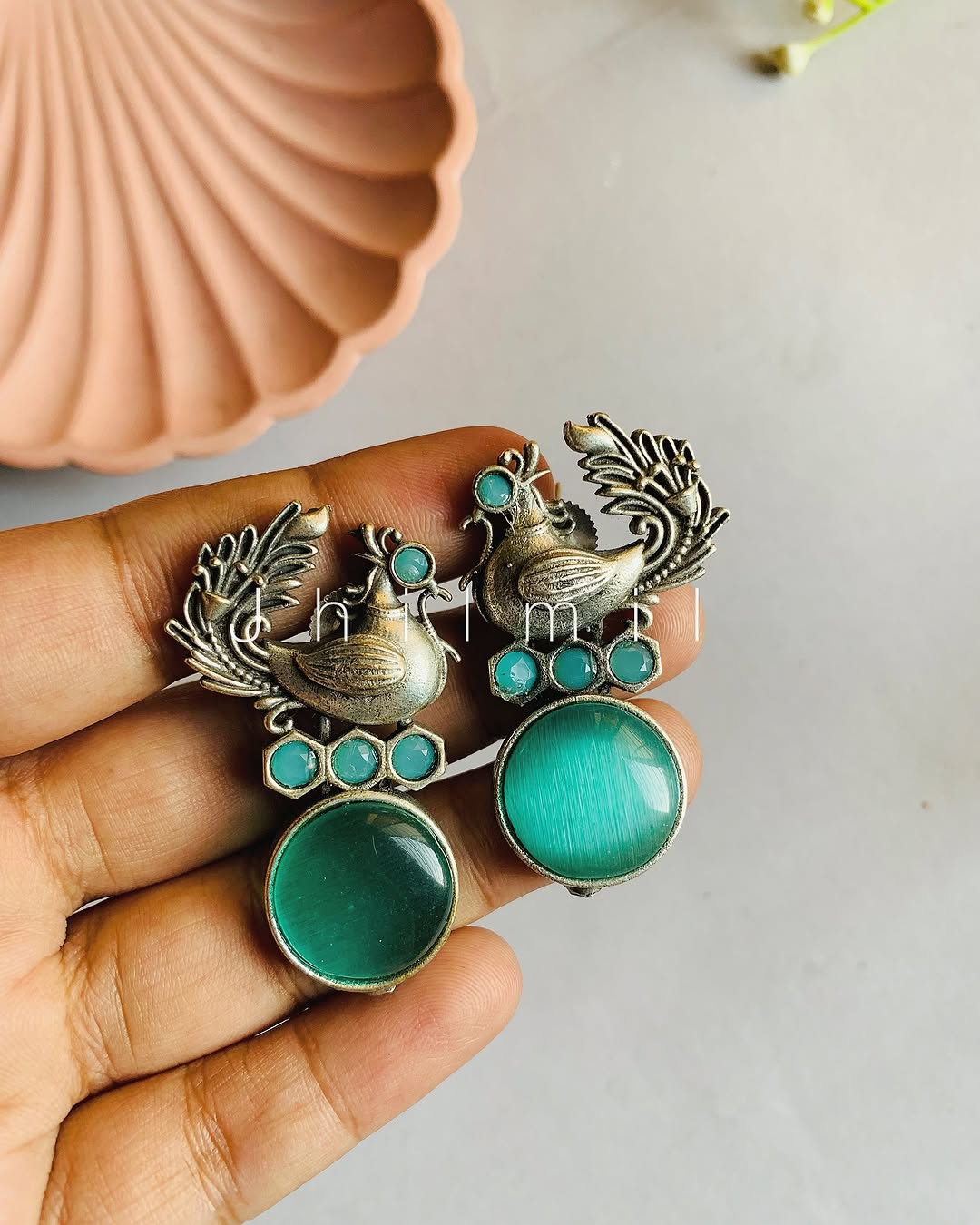 Morni Stone Drop ear candy