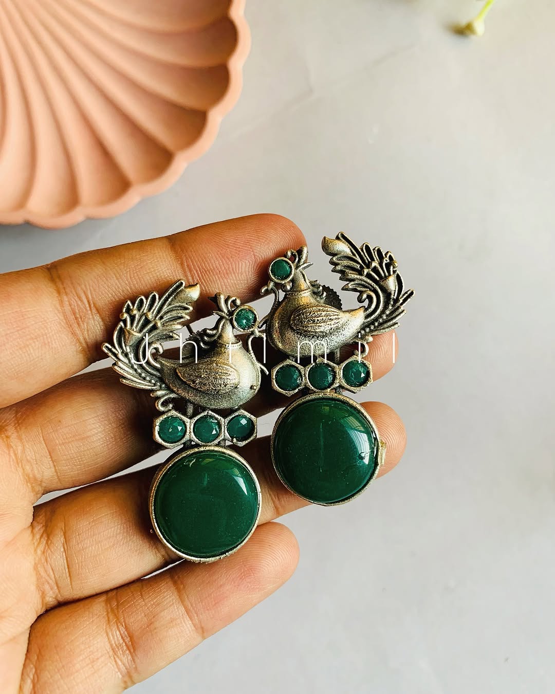 Morni Stone Drop ear candy