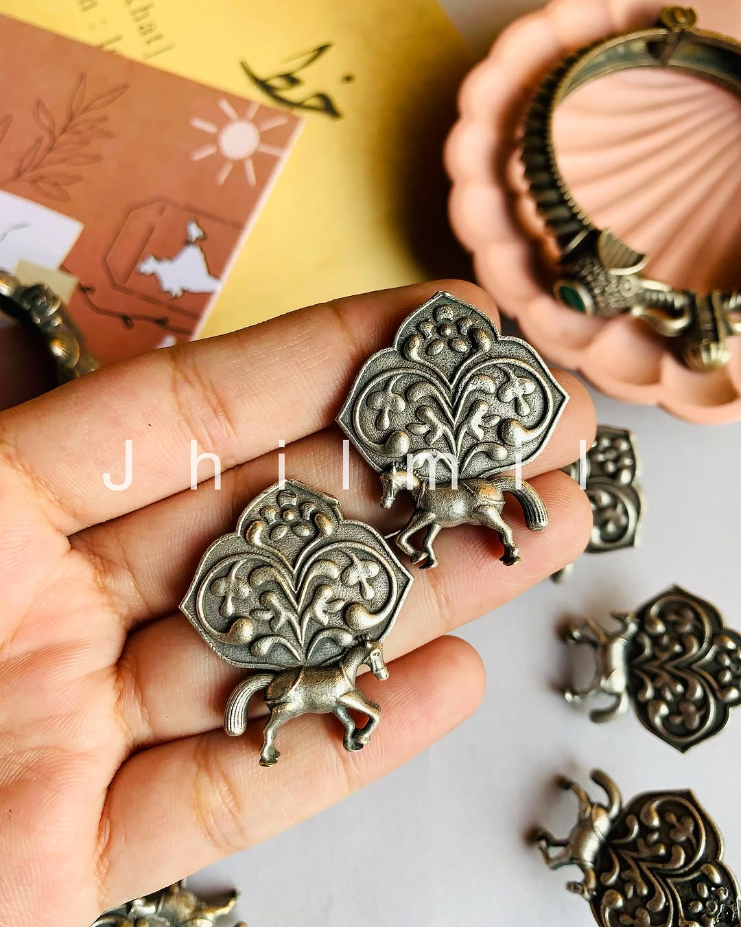 Horse Motif Studs
