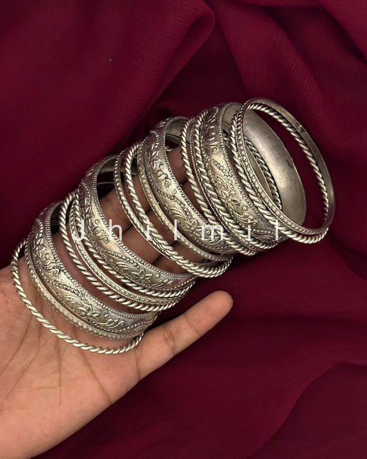 Classic Indian bangles stack
