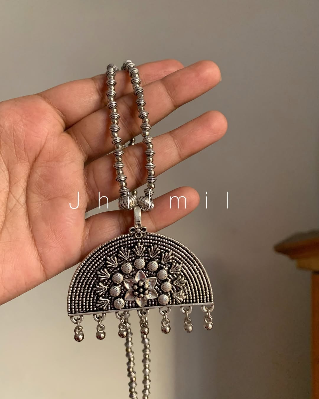 Semi Circle Pendant/Mala