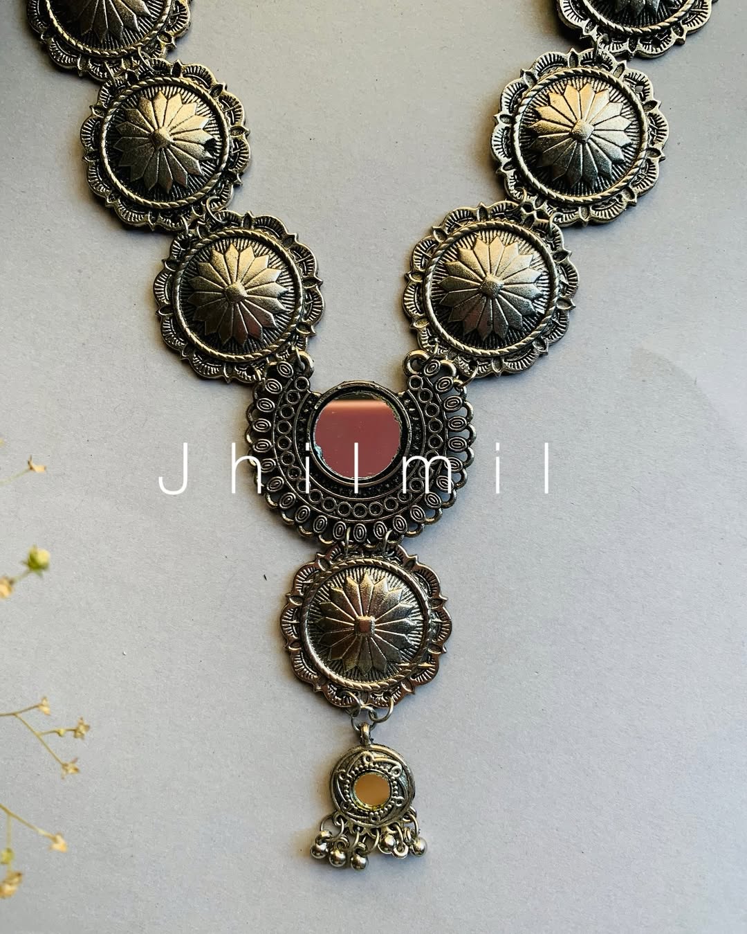 Circular Phool Mala Set