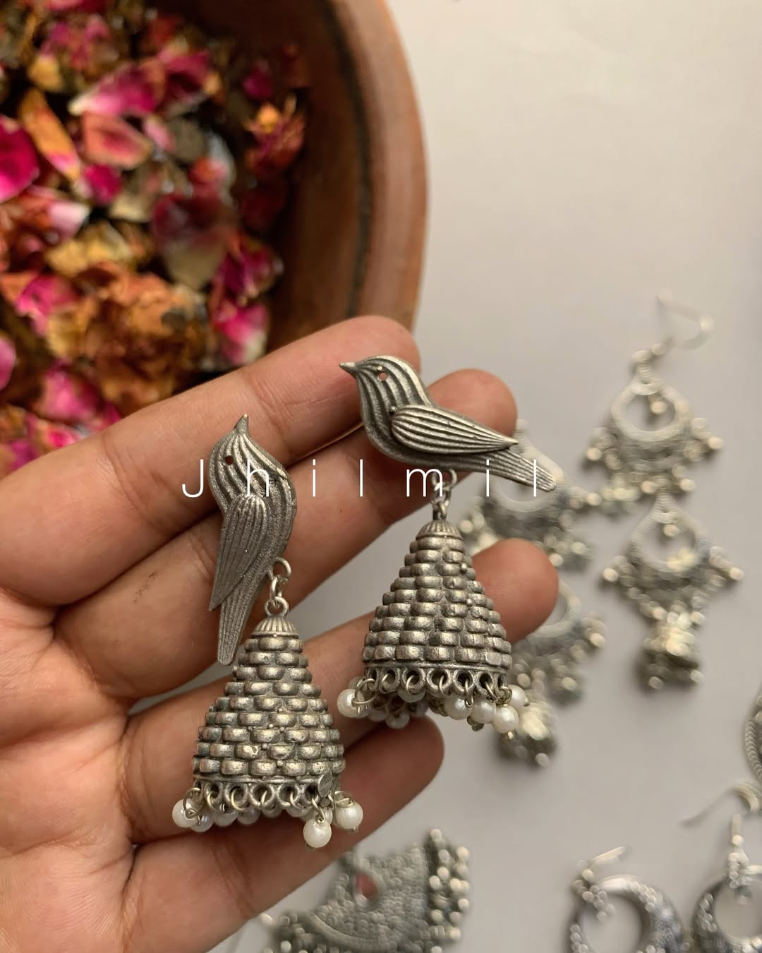 Premium Bird Jhumki