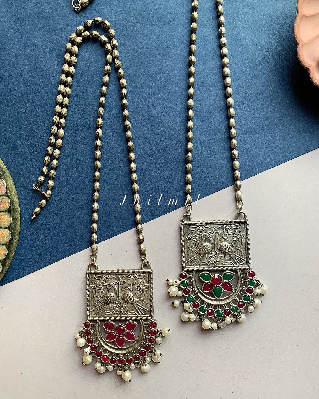Brass Morni Mala Set