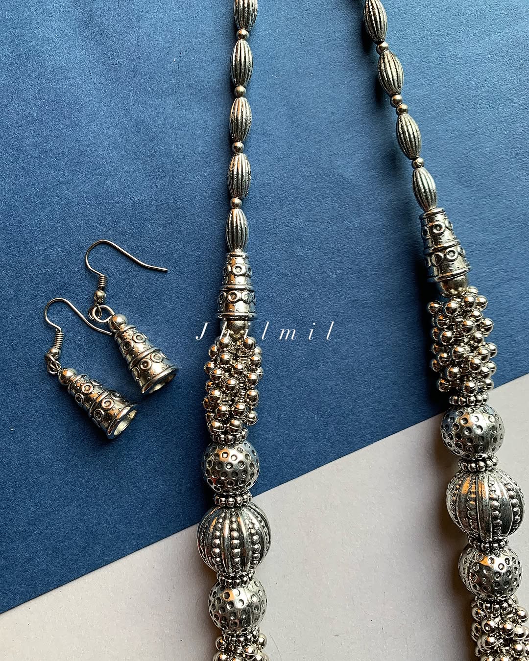 Simple beaded mala set