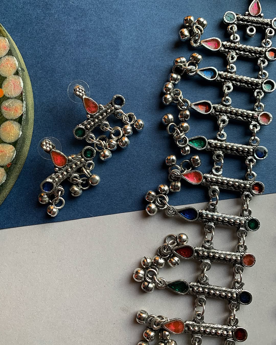 Satrangi Mala set