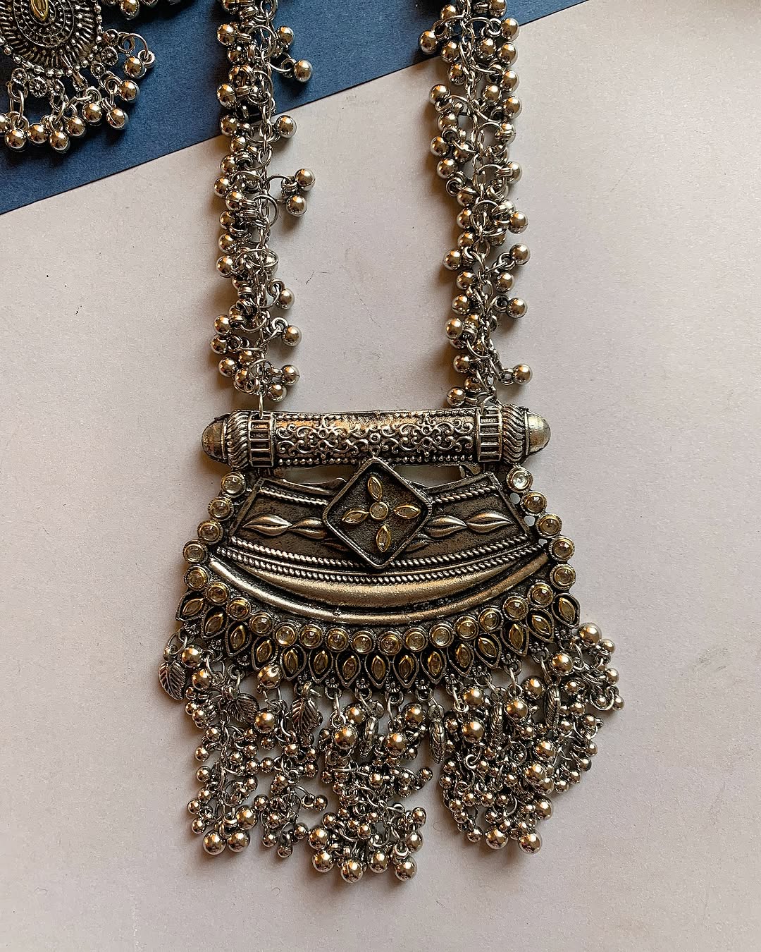 Husna oxidized Mala Set