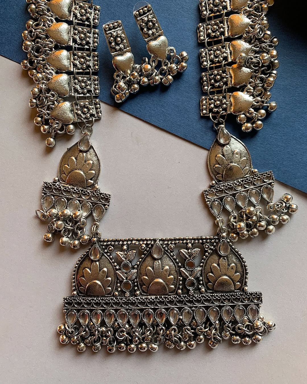 Noor-e-jahan intricate design Mala set