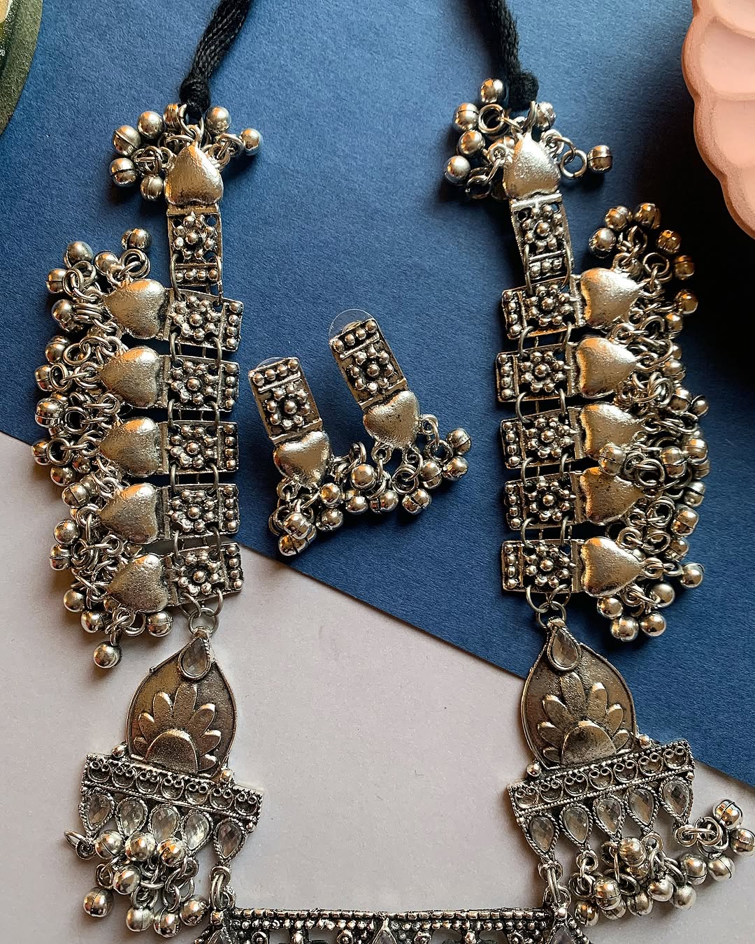 Noor-e-jahan intricate design Mala set
