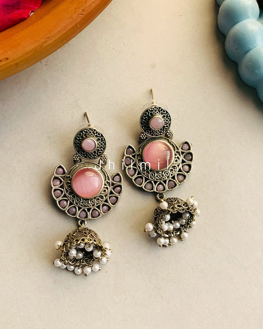 Ambar Jhumki earrings