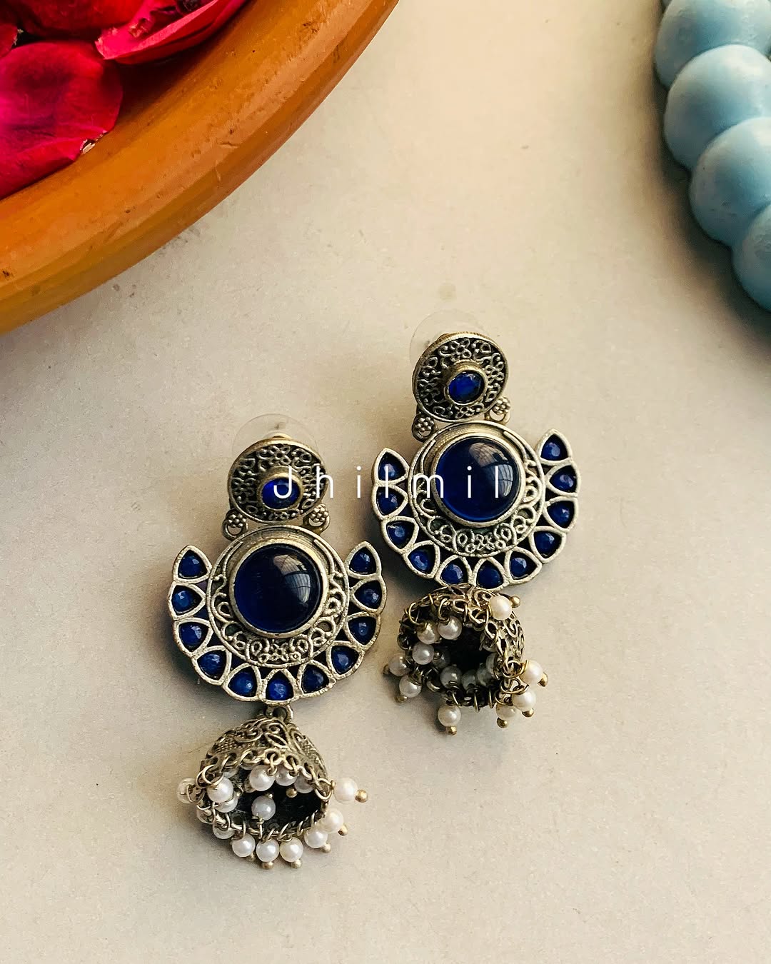 Ambar Jhumki earrings