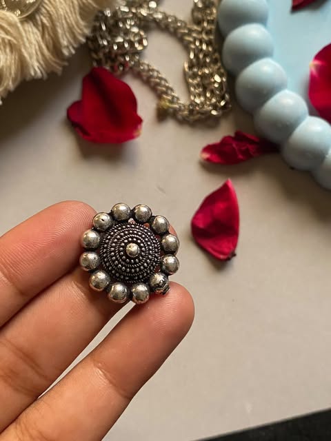 Small Oxidized Ring 003