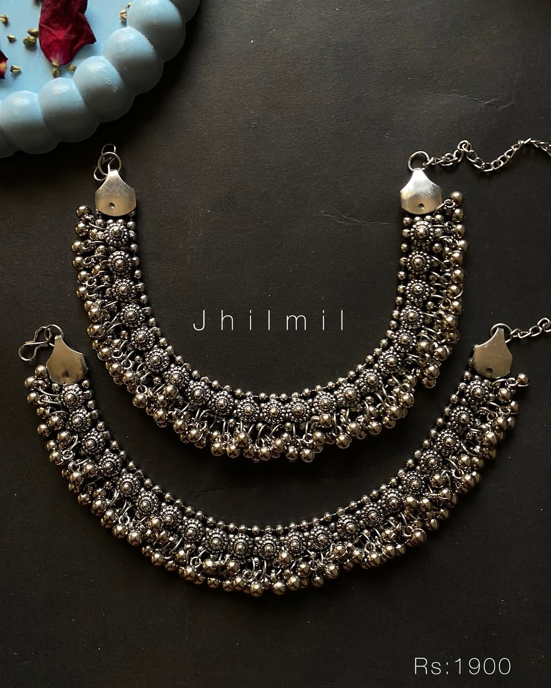 Chunky Pazaib Beads Embalished