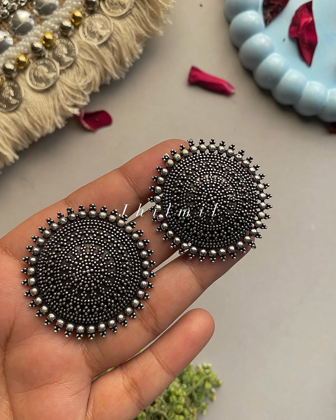 Oxidized Studs - Design C