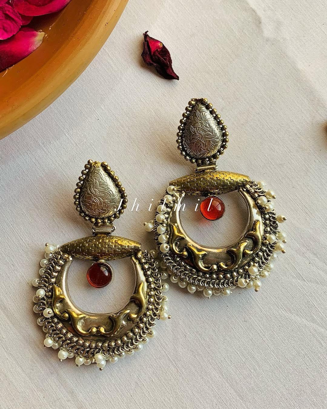 Dual Tone Gul Chand Bali