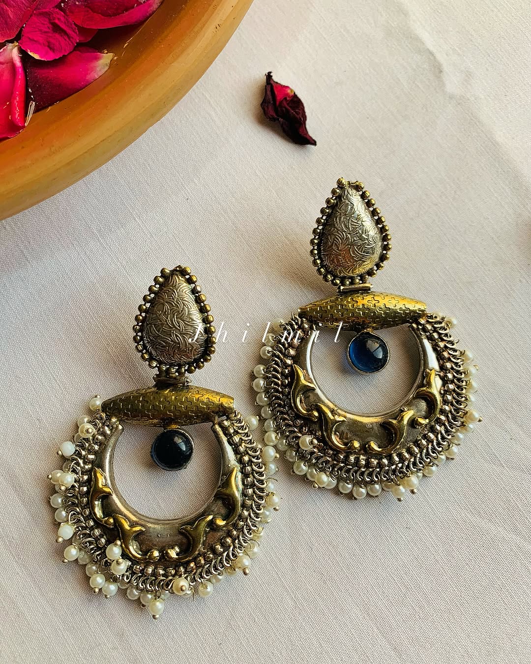 Dual Tone Gul Chand Bali