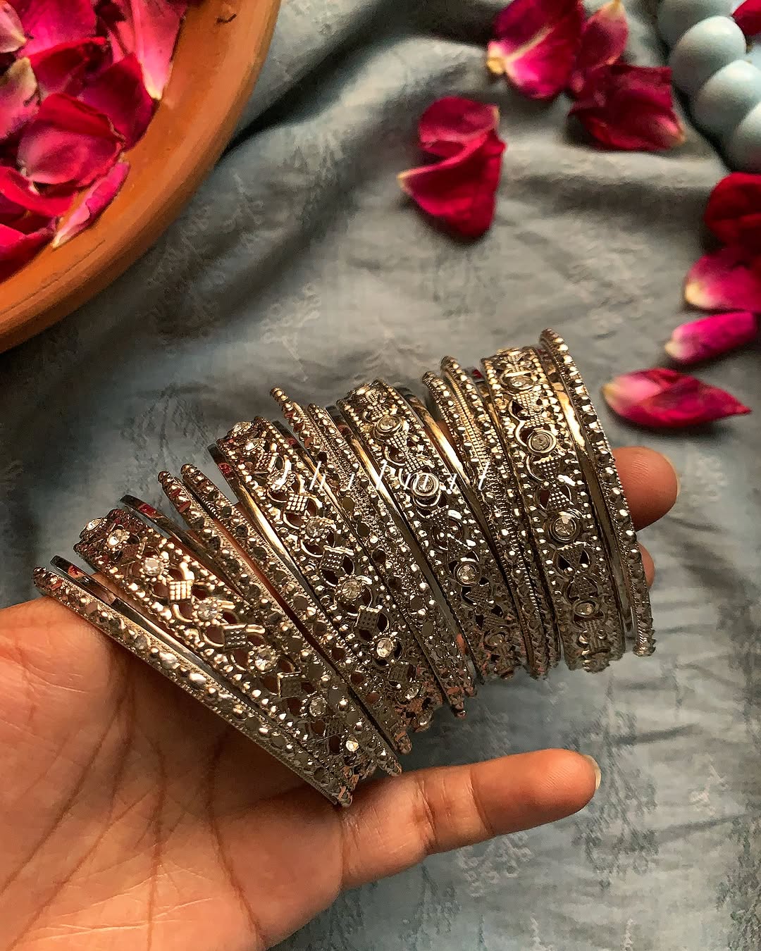 Umrao Jaan Bangle Set Double